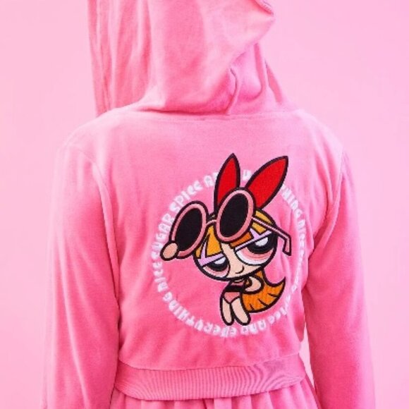 Retired! Awesome Blossom Velour Hoodie - Picture 5 of 6